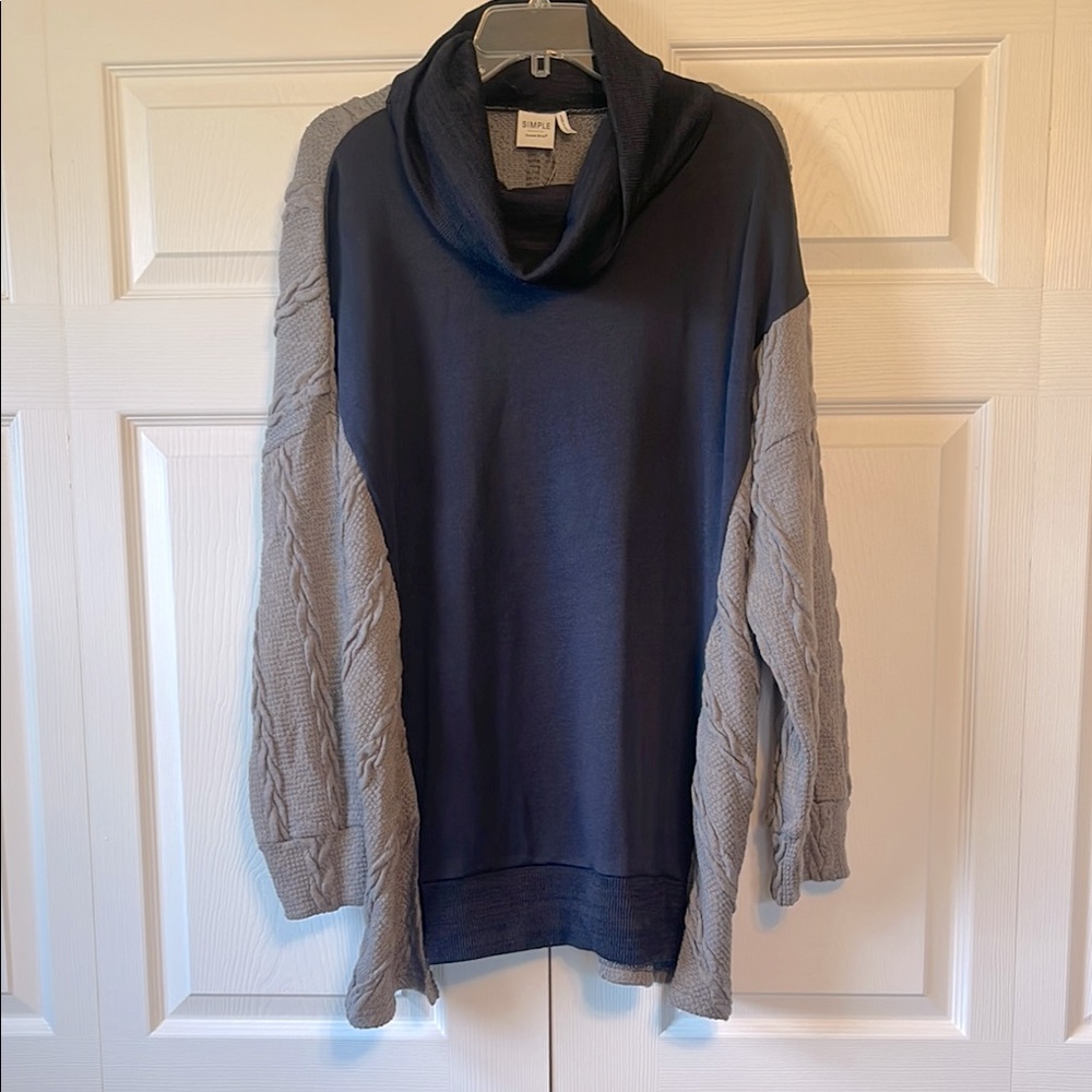 Slouch Neck Oversized Sweater NWT